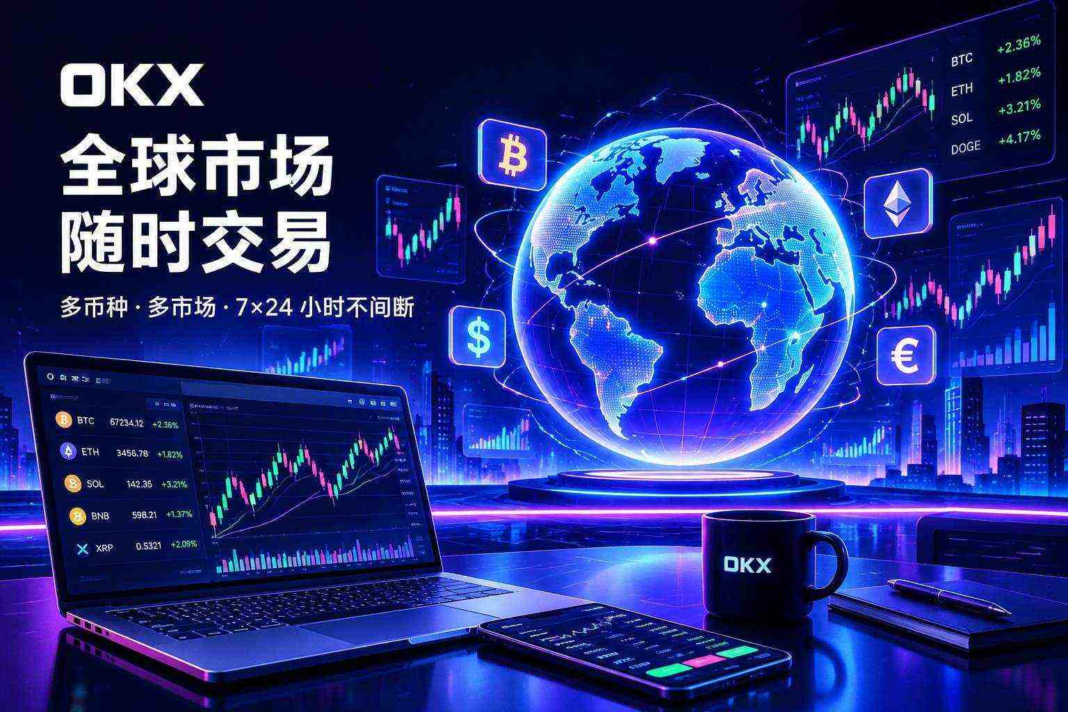 殴易交易所官方 App 界面展示一
